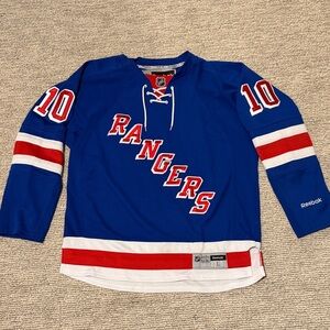 Reebok Miller NY Rangers Hockey Jersey